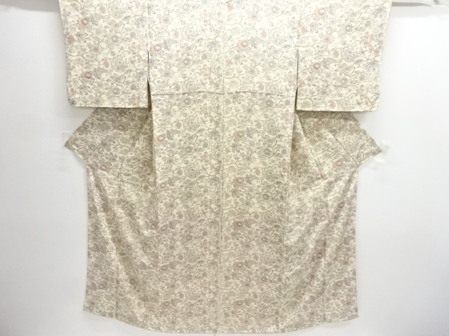 JAPANESE KIMONO / KOMON / FLOWER & BRANCH 